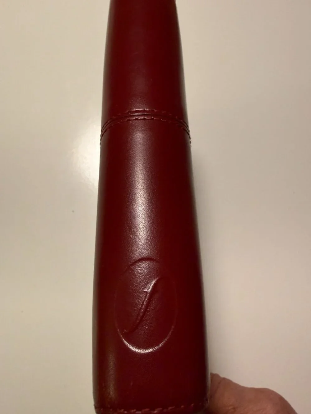Filofax Personal Organizer Planner Diary Book Burgundy Italian Calf Leather
